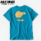 Awesome Climbing Equipment PEACE TEE HIPPIE GREEN