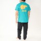 Awesome Climbing Equipment PEACE TEE HIPPIE GREEN