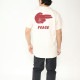 Awesome Climbing Equipment PEACE TEE HIPPIE GREEN