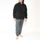 ROKX ���å��� RXMF194089 CLASSIC 200 FLEECE SNAP TOP TRUE BLACK