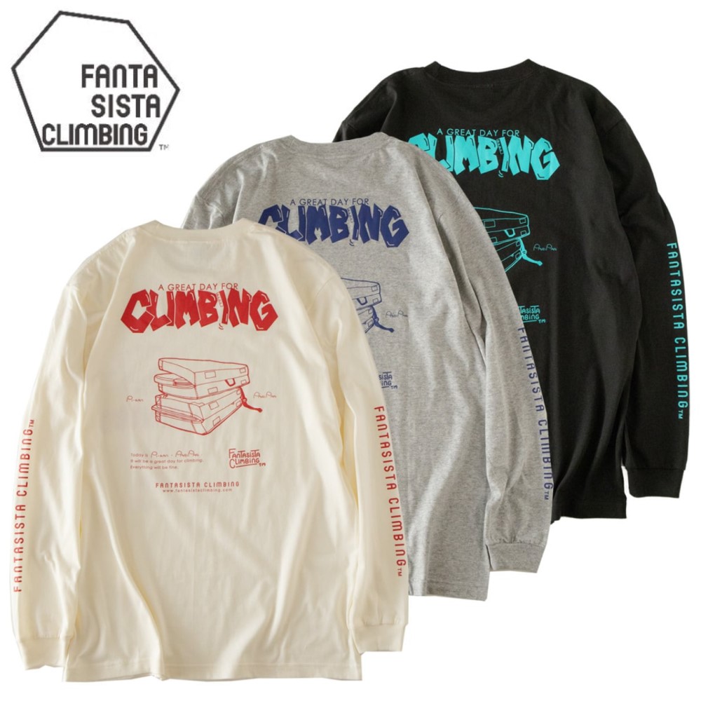 FANTASISTA CLIMBING LONG SLEEVE TEE