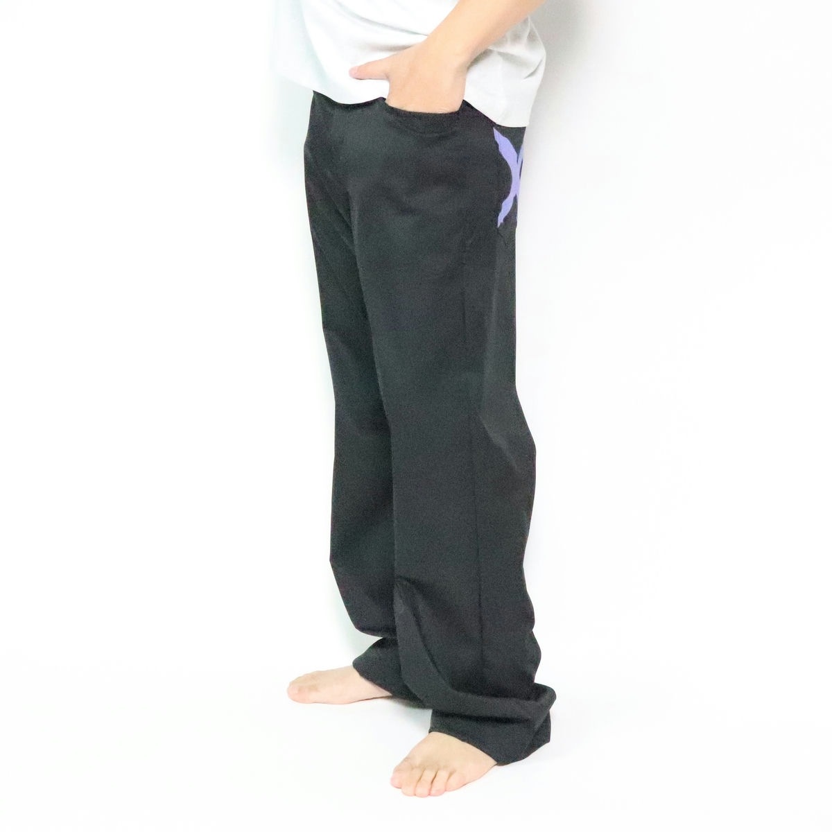 heavy. �إ��� iggy pants BLACK��LAVENDER