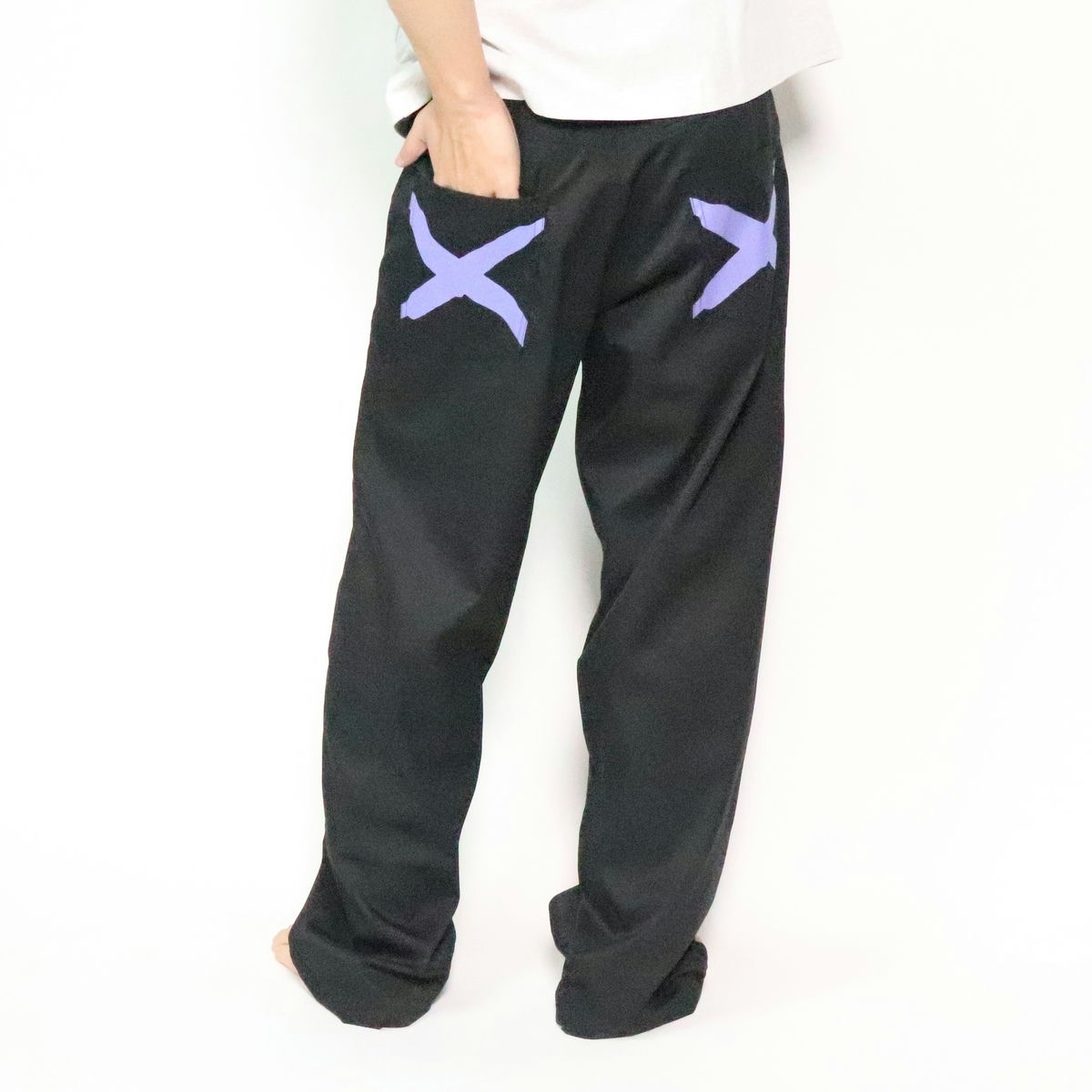 heavy. �إ��� iggy pants BLACK��LAVENDER
