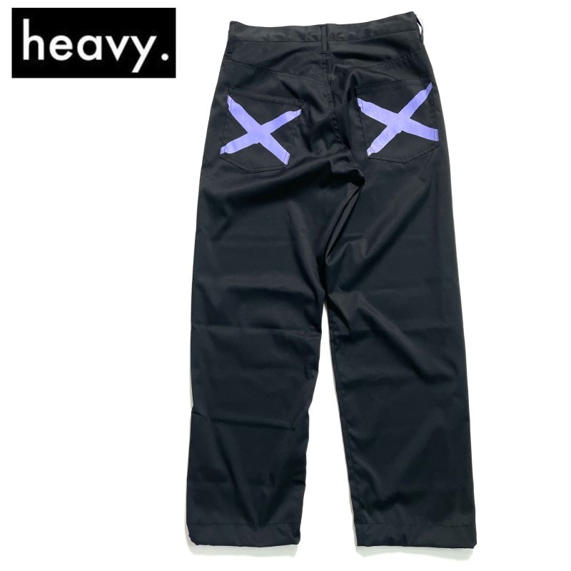 heavy. �إ��� iggy pants BLACK��LAVENDER
