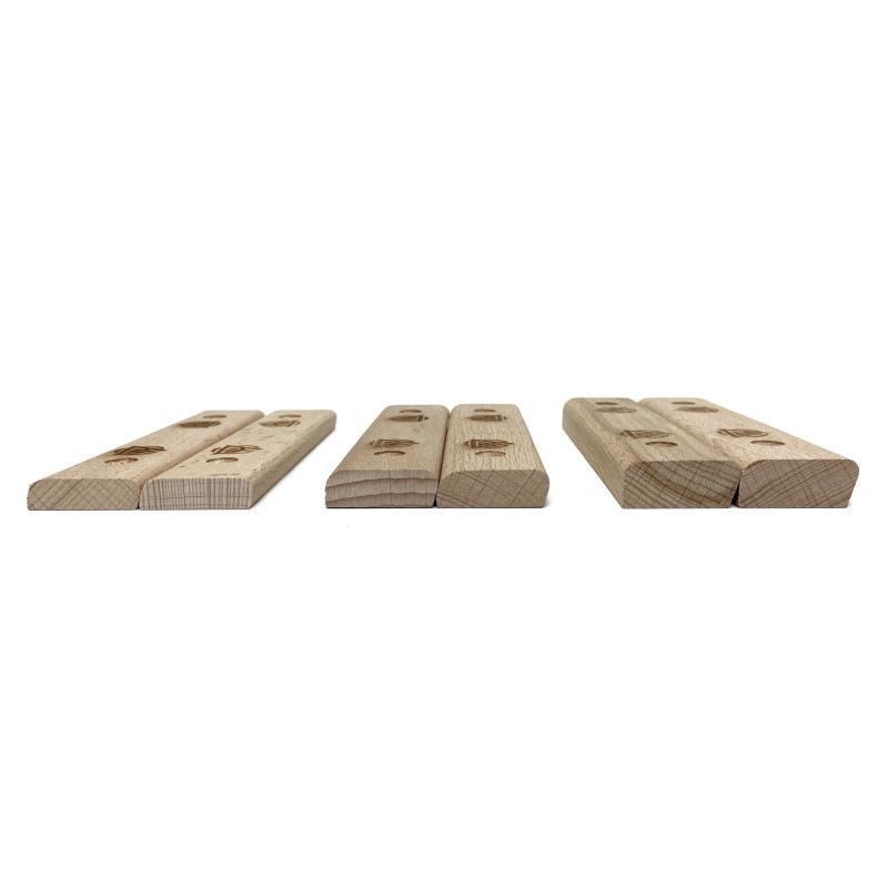 RUSTAM CLIMBING Extreme edges 3pairs 10mm 12mm 15mm