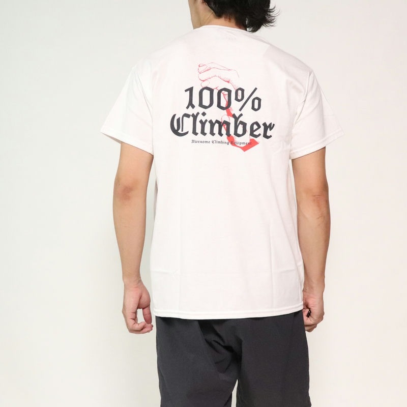 AWESOME 100% climber TEE M,green
