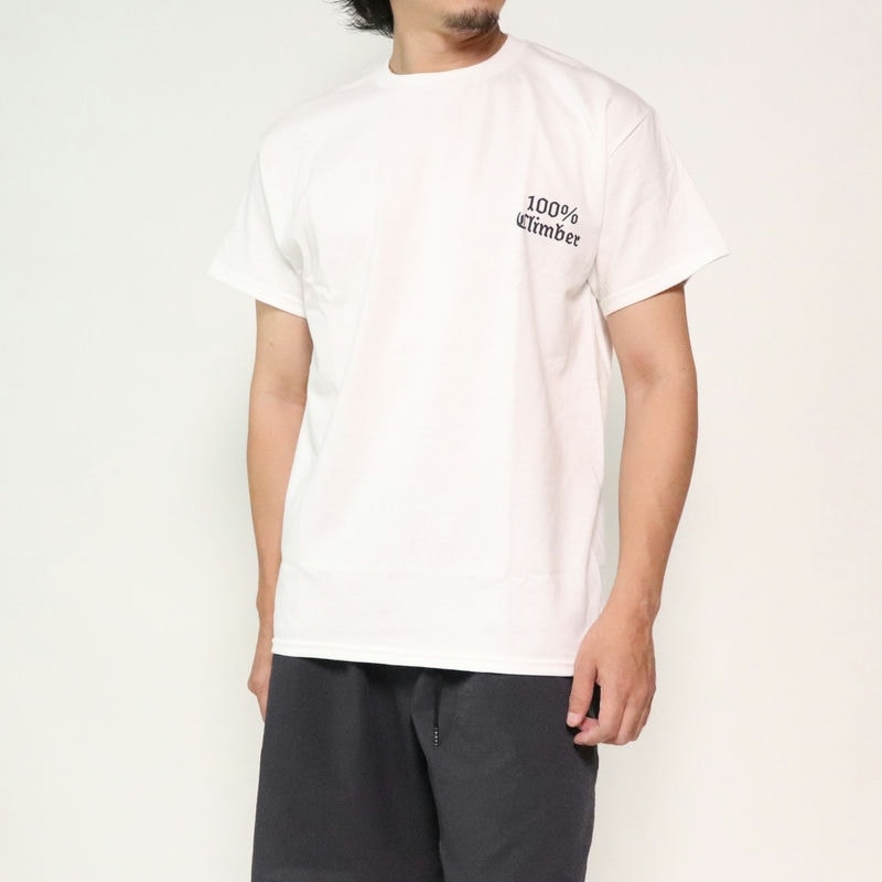 AWESOME 100% climber TEE black