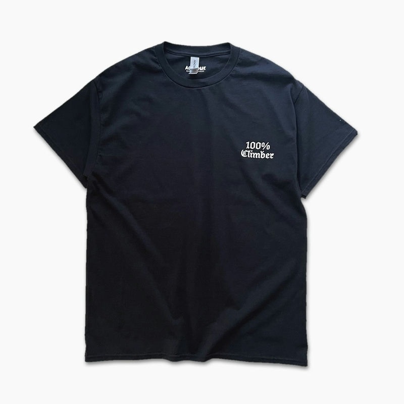 AWESOME 100% climber TEE black