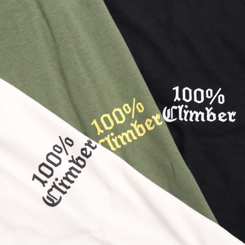 AWESOME 100% climber TEE black