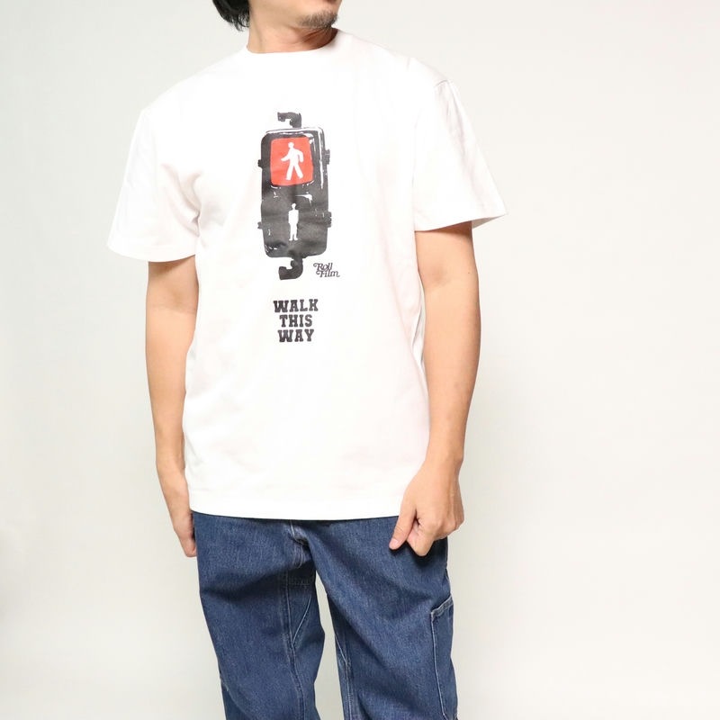 ROLL FILM ������ե���� RED LIGHT TEE White