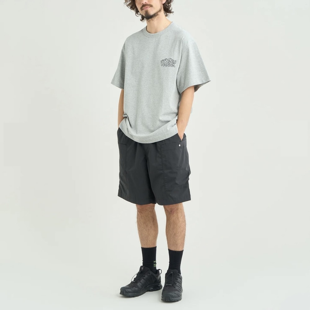 NANGA �ʥ� ECO HYBRID LINE DRAWING TEE