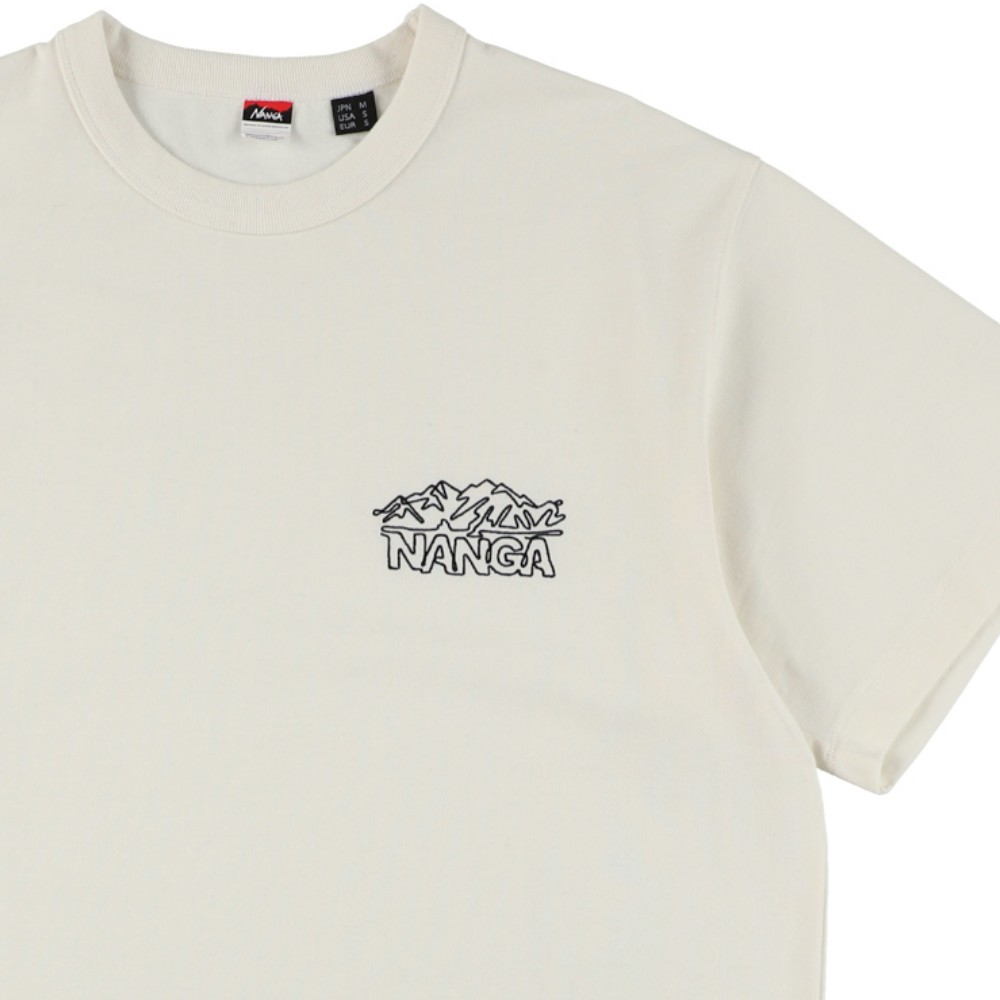 NANGA �ʥ� ECO HYBRID LINE DRAWING TEE