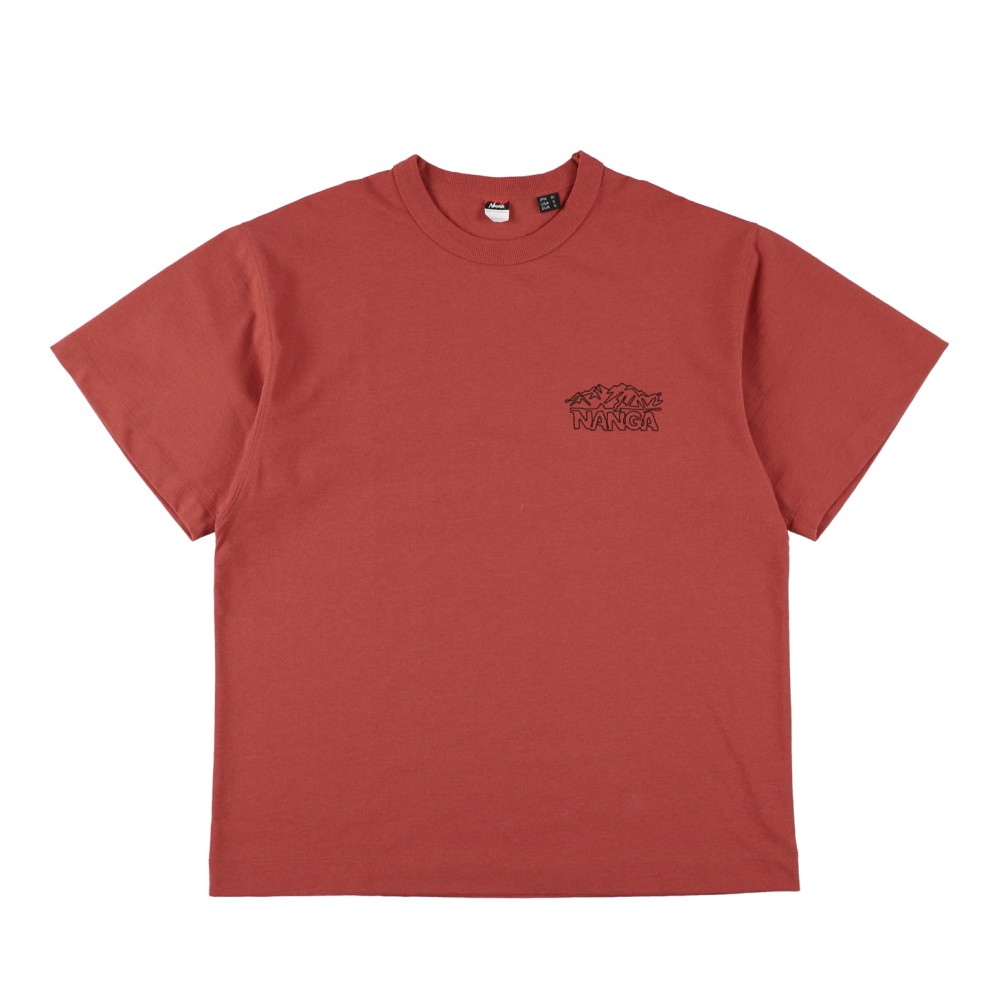 NANGA �ʥ� ECO HYBRID LINE DRAWING TEE