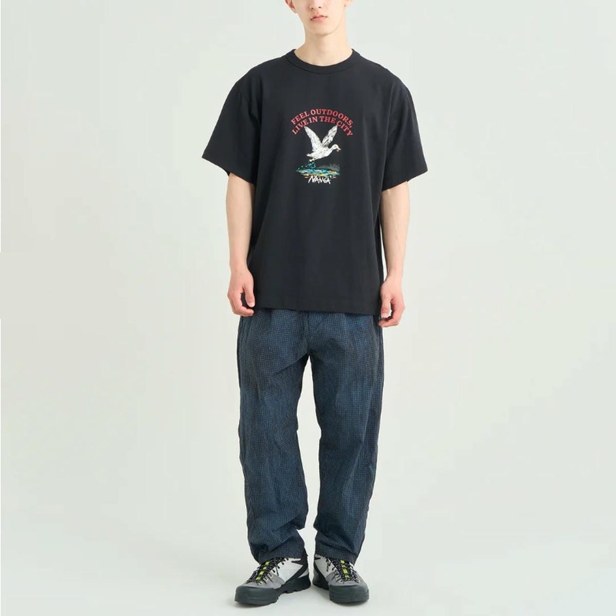 NANGA �ʥ� ECO HYBRID DUCK VINTAGE TEE