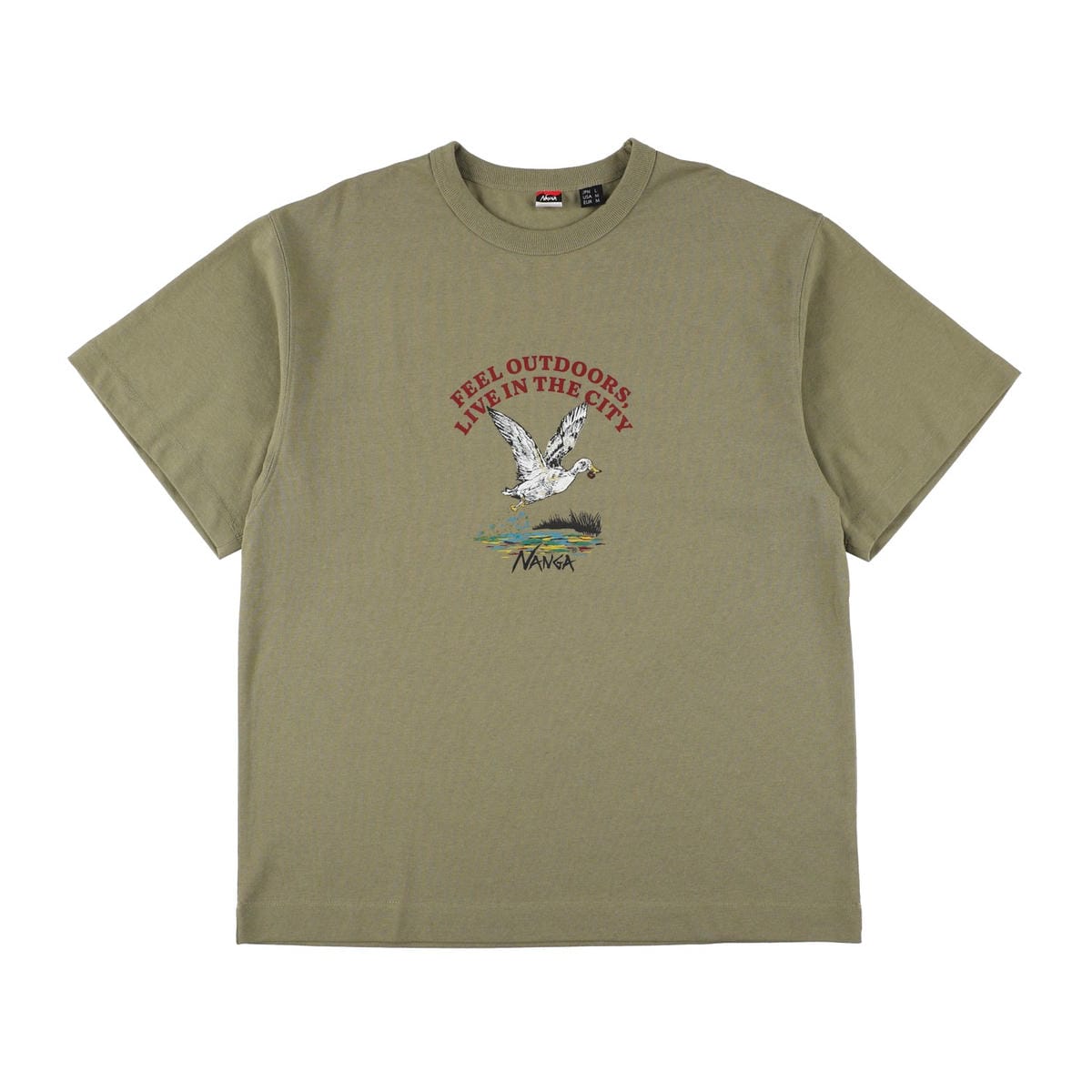 NANGA �ʥ� ECO HYBRID DUCK VINTAGE TEE