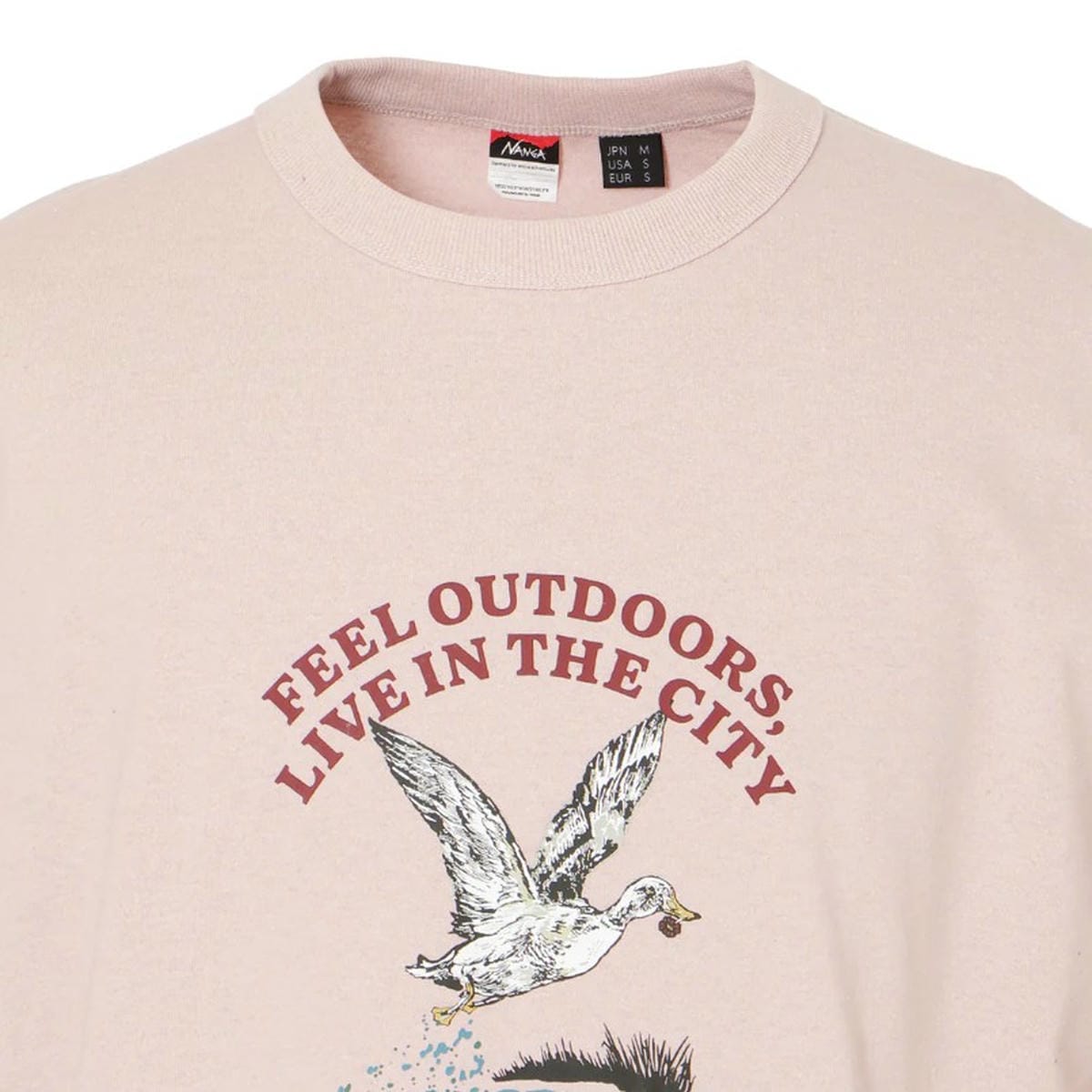 NANGA �ʥ� ECO HYBRID DUCK VINTAGE TEE