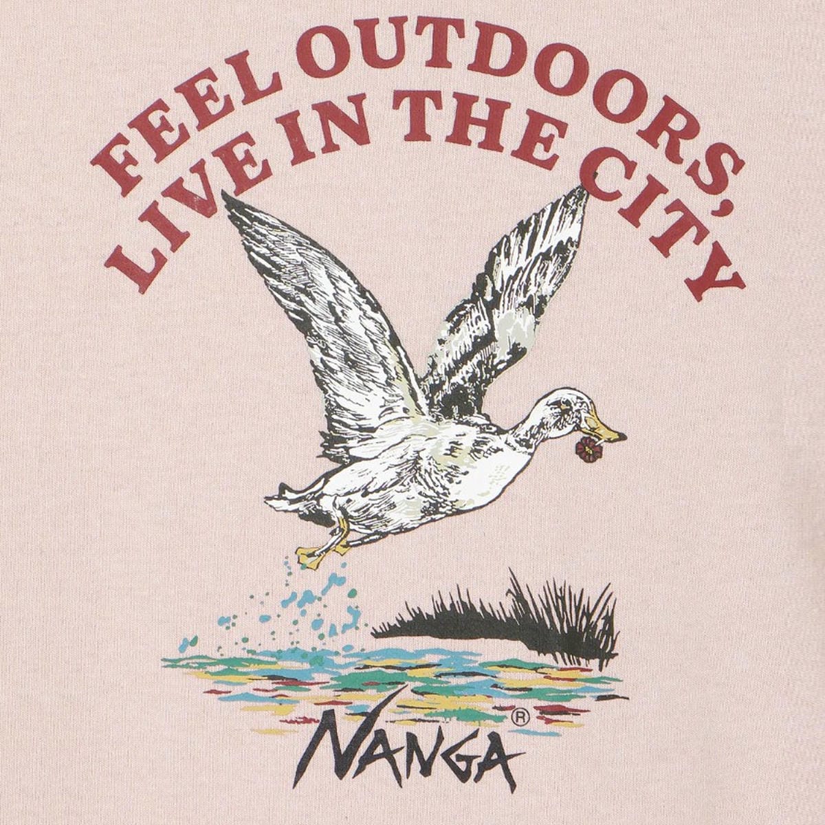 NANGA �ʥ� ECO HYBRID DUCK VINTAGE TEE