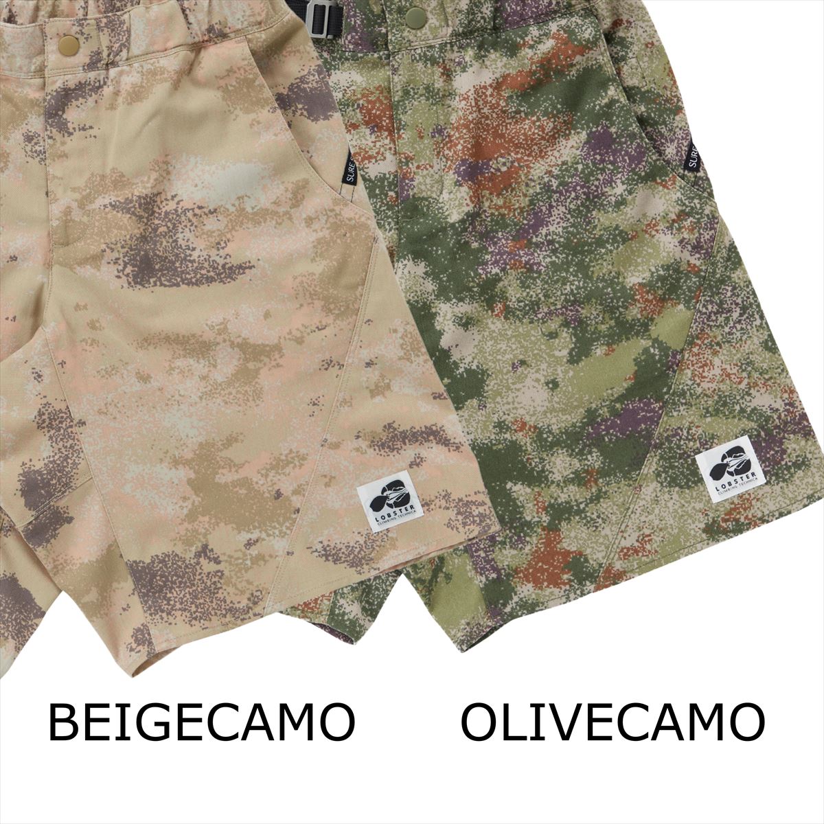 LOBSTER CLIMBING TECHNICA ��SURE SHOT SHORTS 2.0 CAMO�ۡ�LB-2205-8