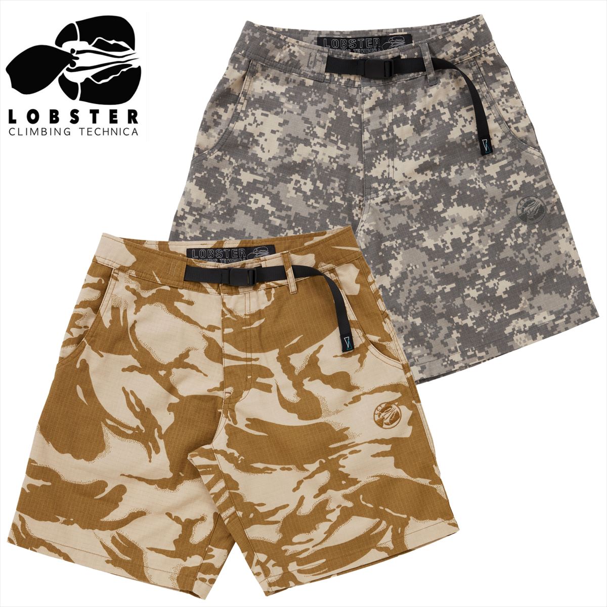 LOBSTER CLIMBING TECHNICA ��FIKA SHORTS 2.0 CAMO�ۡ�LB-2204-3