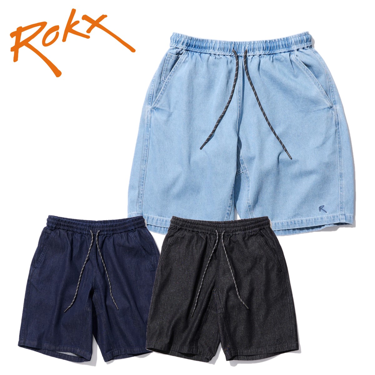 ��20��OFF��9680�ߢ���ROKX ���å��� RXCS253224 �ǥ˥ॹ�ȥ�󥰥� ���硼��