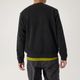 �������ƥꥯ�� M's ����֥�� �ե꡼�� ���롼 Emblem Fleece Crew Black