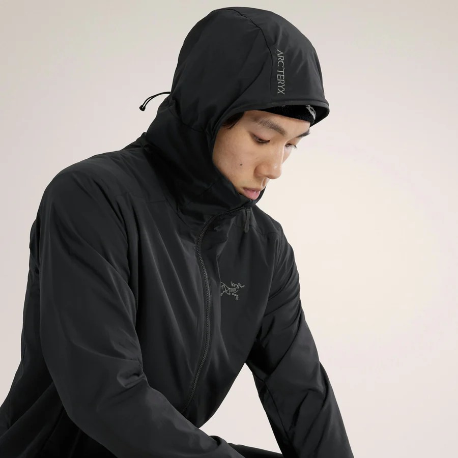�������ƥꥯ�� M's ���ȥ� SL �ա��ǥ� Atom SL Stretch Hoody Black