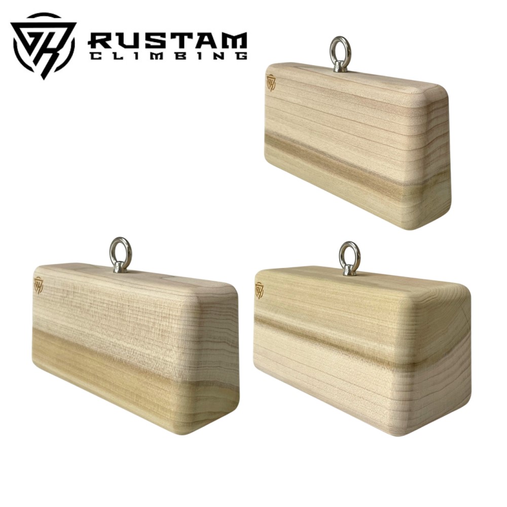 RUSTAM CLIMBING Hanging Pinch Double Incut