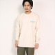 AWESOME  THE BIRD EYE L/S Tee NATURAL