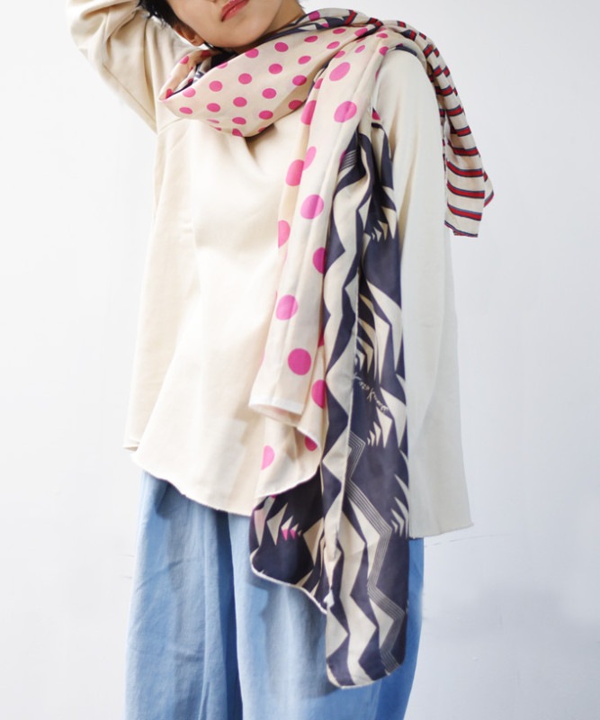 【SALE】Akai onepiece あかいわんぴーす [KusaKanmuri ストール]