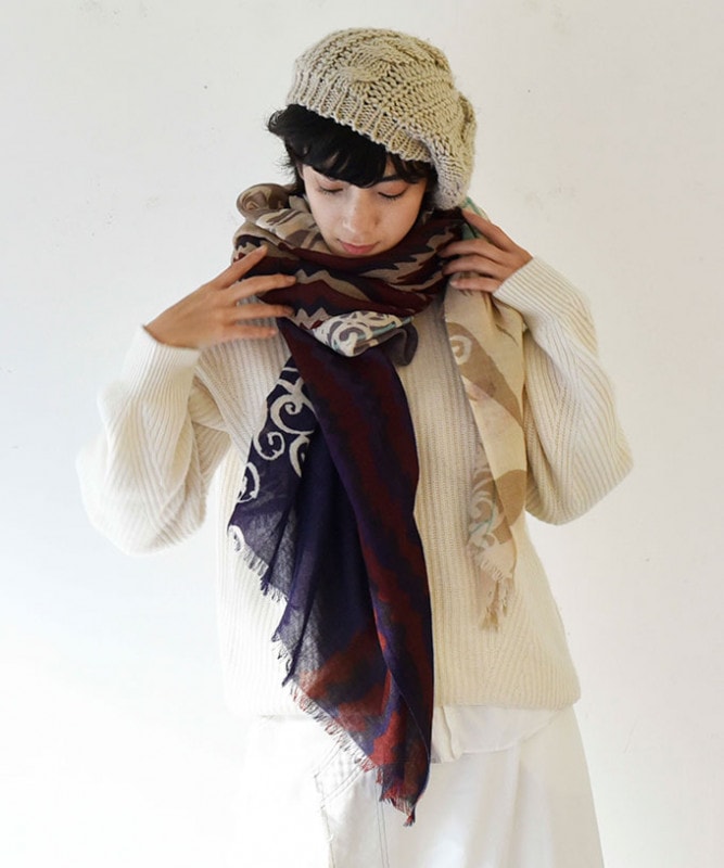 Snake Gourd　からすうり　[Kusa Kanmuriストール]