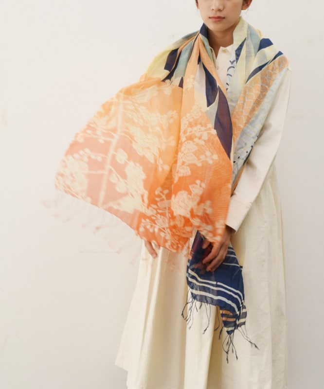 Kusakanmuriストール　さつきばれのこい