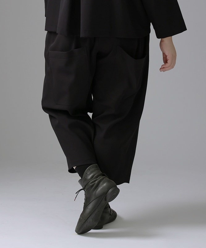 【再入荷】パトナパンツ4　【プラスサイズ】　［Chronicle］ブラックシリーズのマオパンツ