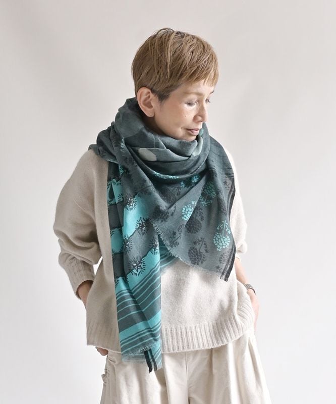 こんふぇいと　[Kusa Kanmuri ウールストール]