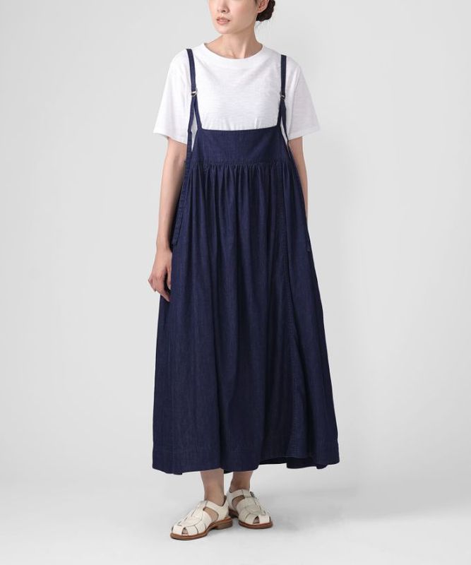 マルシア・Ｃ　5オンスデニムのジャンパースカート