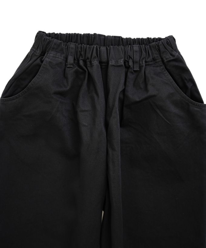 Basco　マオパンツ黒ロング マオパンツロングデニム・10オンス 人気定番バックポケットパンツ