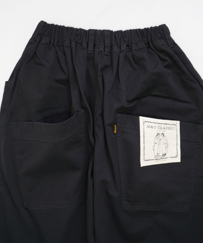 新色カーキ登場】マオパンツロングチノ 定番バックポケット