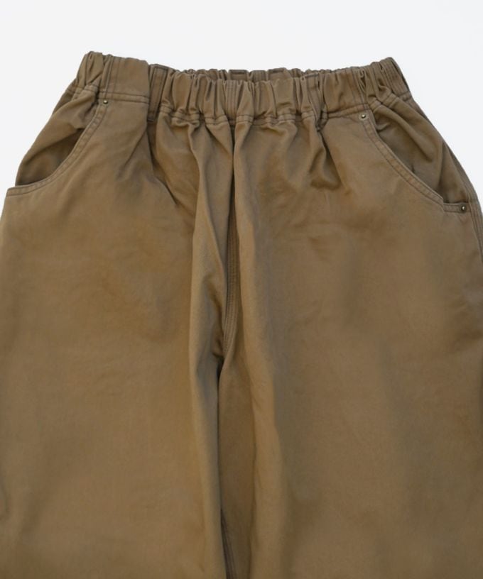 バスコのマオパンツ　チノパン 新色カーキ登場】マオパンツロングチノ 定番バックポケット