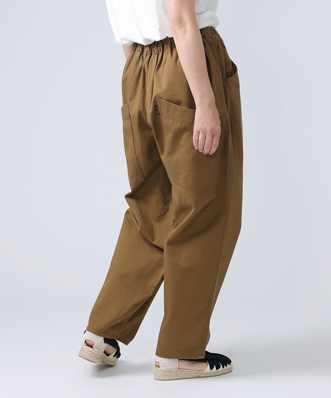 バスコのマオパンツ　チノパン 新色カーキ登場】マオパンツロングチノ 定番バックポケット