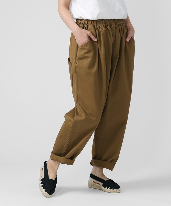 再入荷】マオパンツロングチノ 定番バックポケットパンツ（ロング