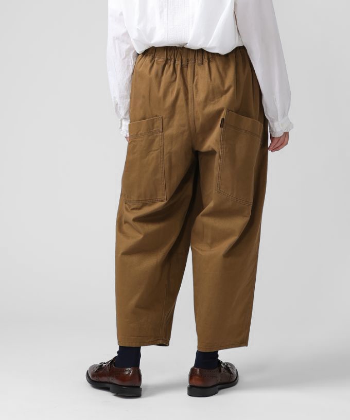 【新色カーキ登場】マオパンツチノ 定番バックポケットパンツのチノ素材【フラッシャー＆ピスネーム付き】