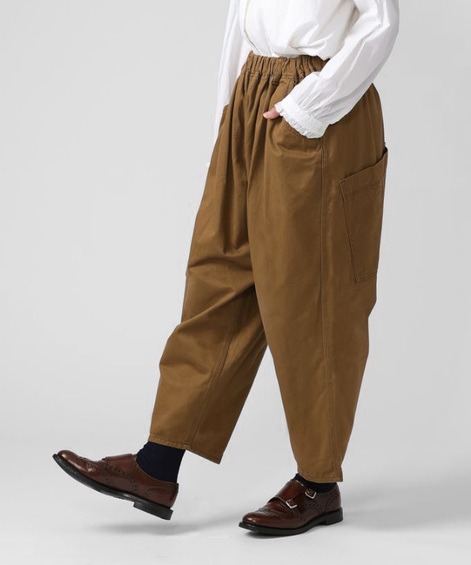 【新色カーキ登場】マオパンツチノ 定番バックポケットパンツのチノ素材【フラッシャー＆ピスネーム付き】