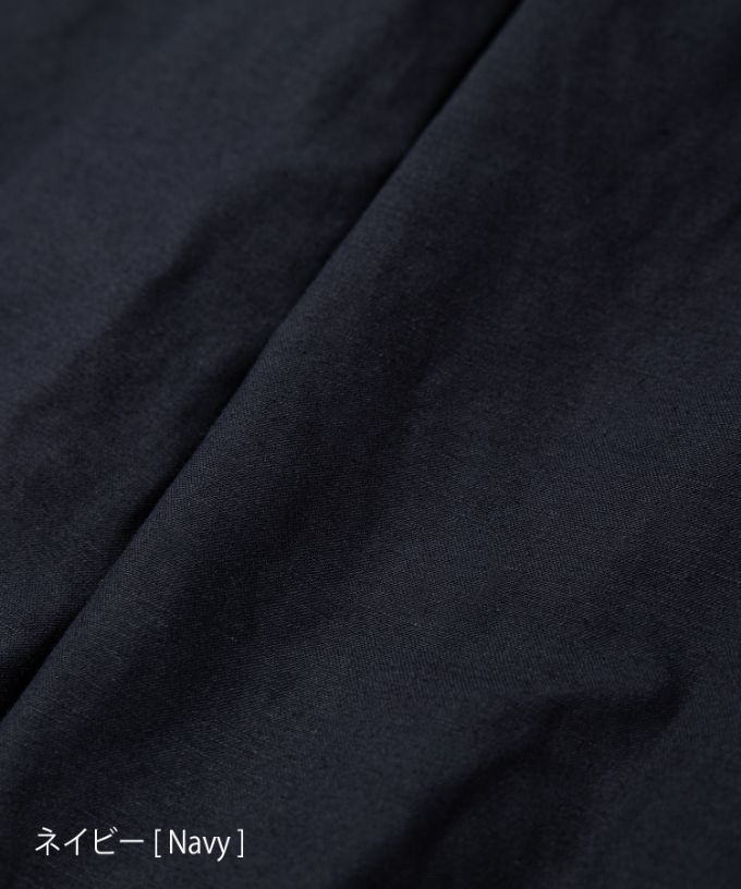 クルトスカート・1　綿麻のコクーンシルエットスカート