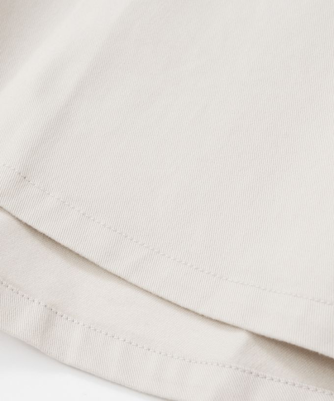 レティトップ　起毛コットンストレッチ素材のプルオーバー