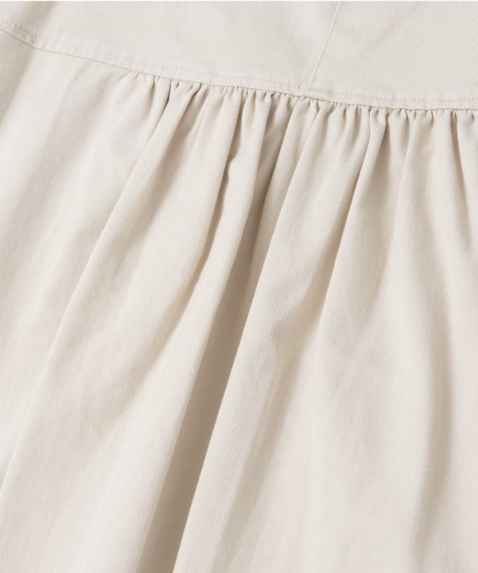 レティトップ　起毛コットンストレッチ素材のプルオーバー