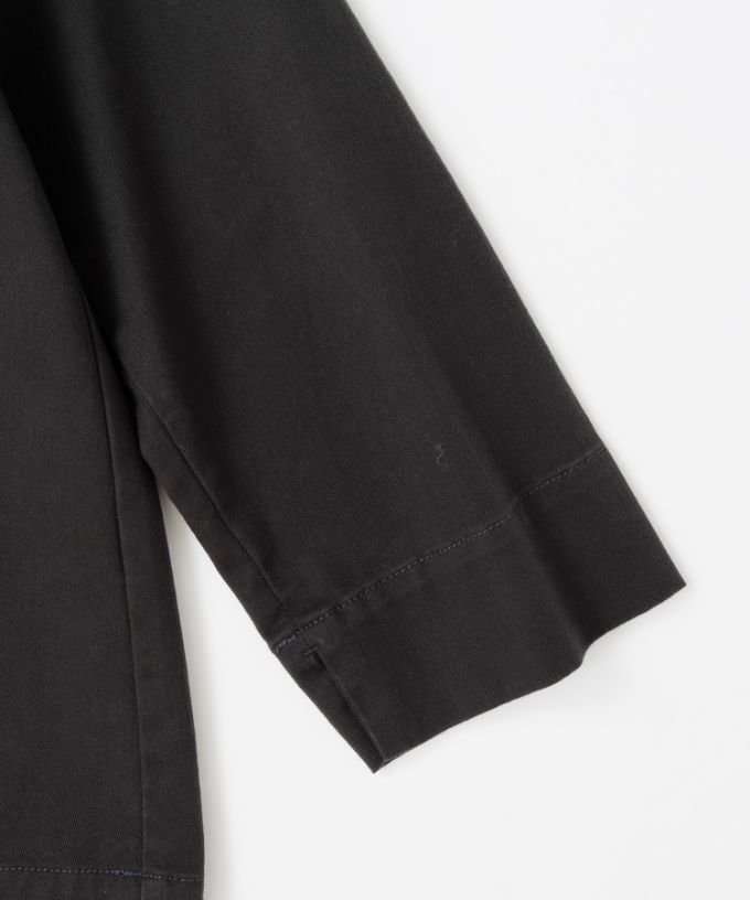 レティトップ　起毛コットンストレッチ素材のプルオーバー