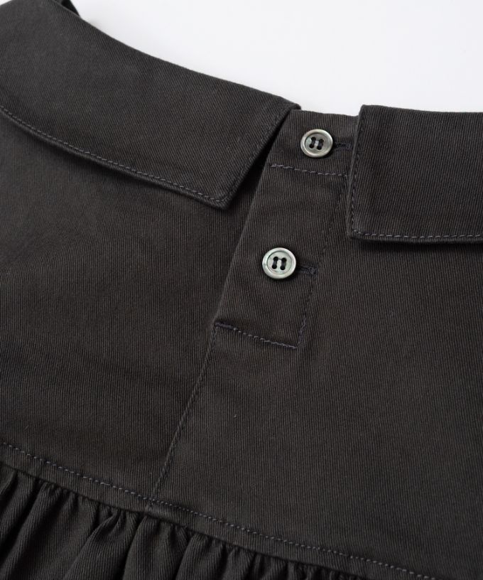 レティトップ　起毛コットンストレッチ素材のプルオーバー