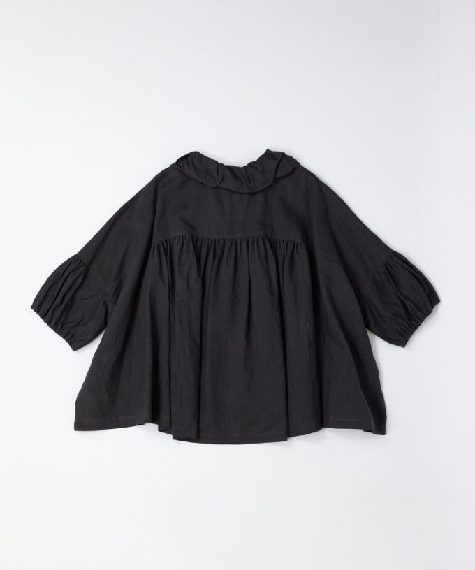 ブリサ ふんわり丸襟のビッグシルエットブラウス