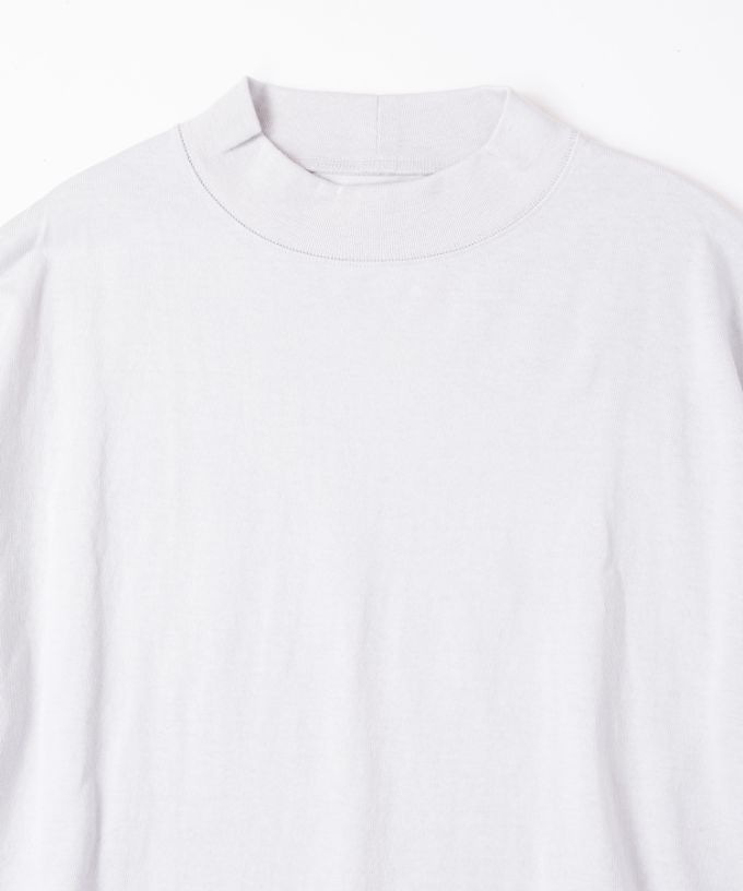 キーストップ　アメリカコットンのハイネックプルオーバー