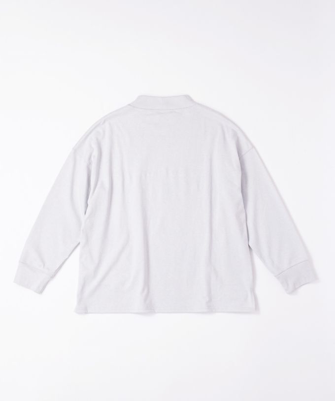 キーストップ　アメリカコットンのハイネックプルオーバー