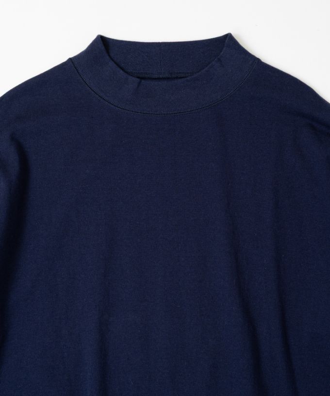 キーストップ　アメリカコットンのハイネックプルオーバー